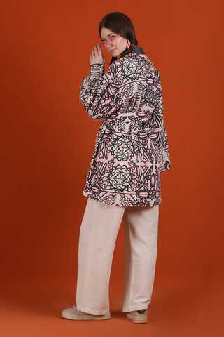 Aden Kimono Suit Pink - 4