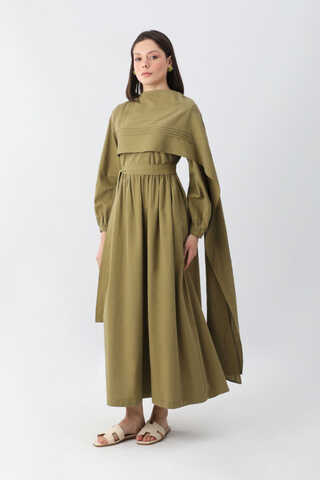 Ahuse Elbise Haki - 4