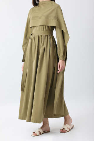 Ahuse Elbise Haki - 5