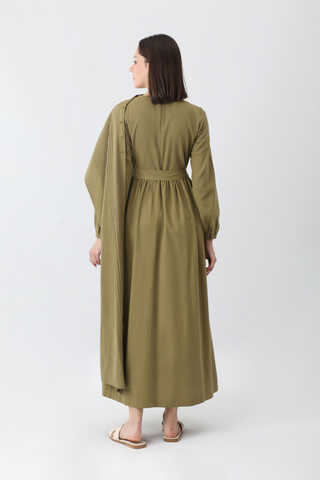 Ahuse Elbise Haki - 9