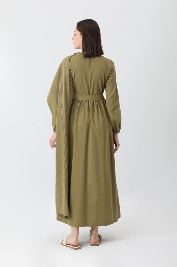 Ahuse Elbise Haki - 9