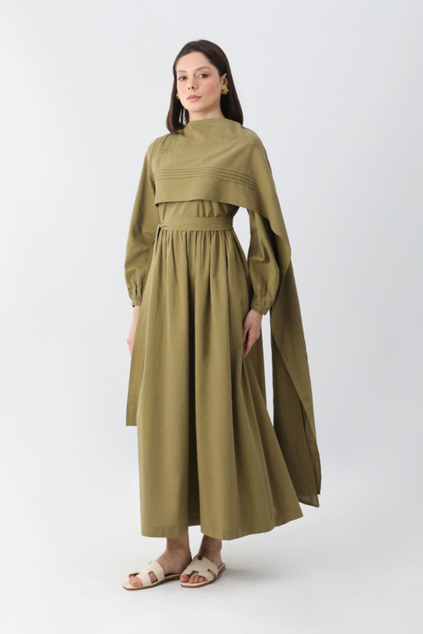 Ahuse Elbise Haki - 4