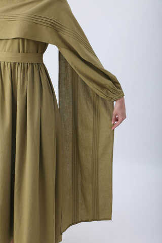Ahuse Elbise Haki - 8
