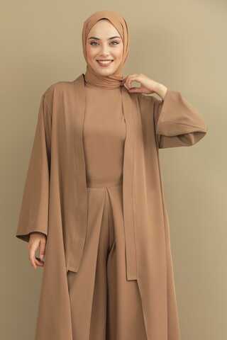 Aisha Triple Suit Beige - 4