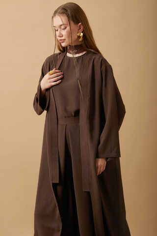 Aisha Triple Suit Brown - 10