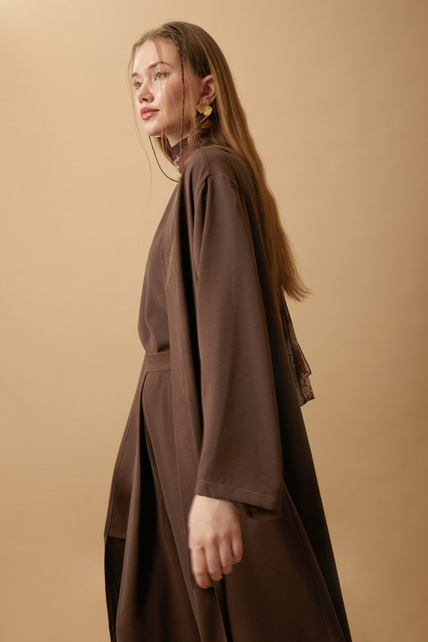 Aisha Triple Suit Brown - 4