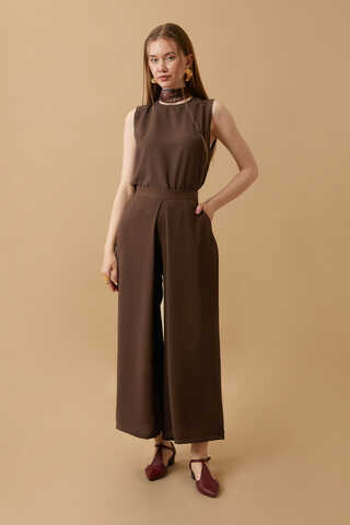 Aisha Triple Suit Brown - 2