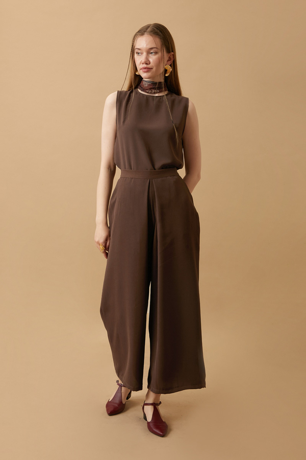 Aisha Triple Suit Brown - 6