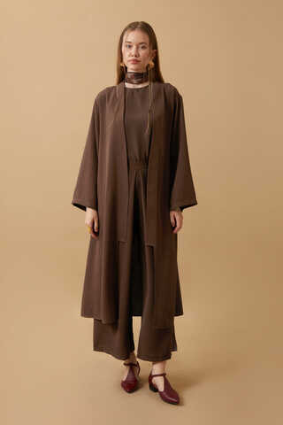 Aisha Triple Suit Brown - 5