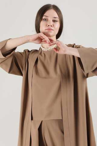 Aisha Triple Suit Camel - 1