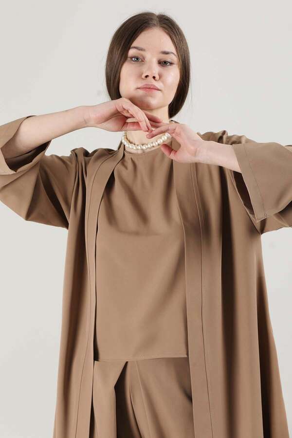 Aisha Triple Suit Camel - 1