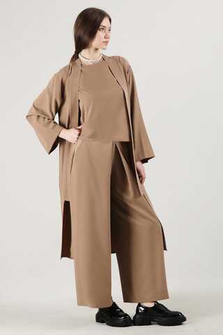 Aisha Triple Suit Camel - 2