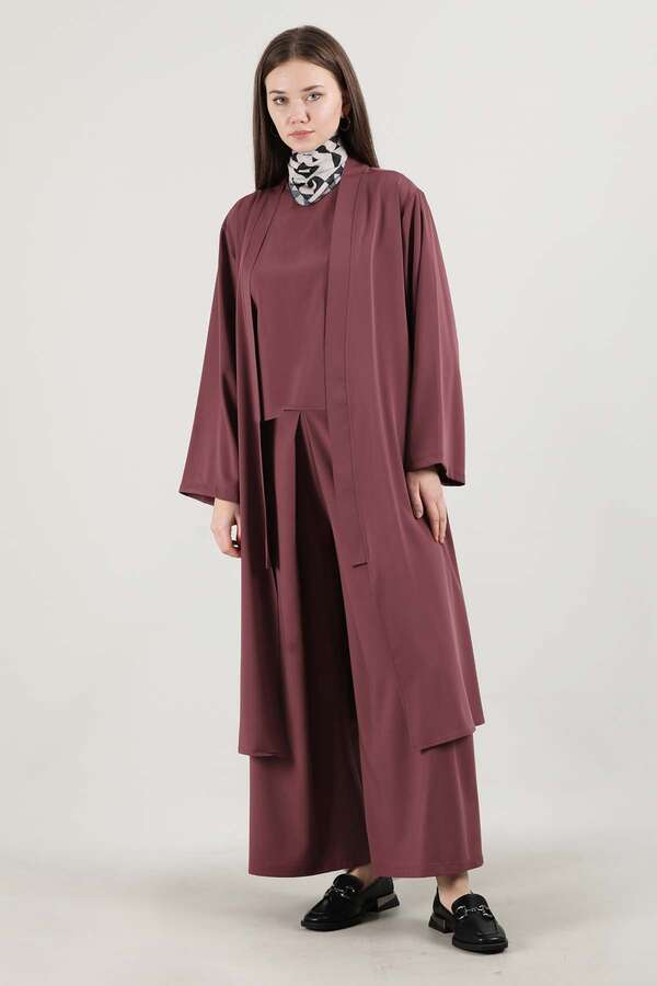 Aisha Triple Suit Dried Rose - 1