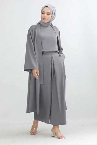 Aisha Triple Suit Grey - 1