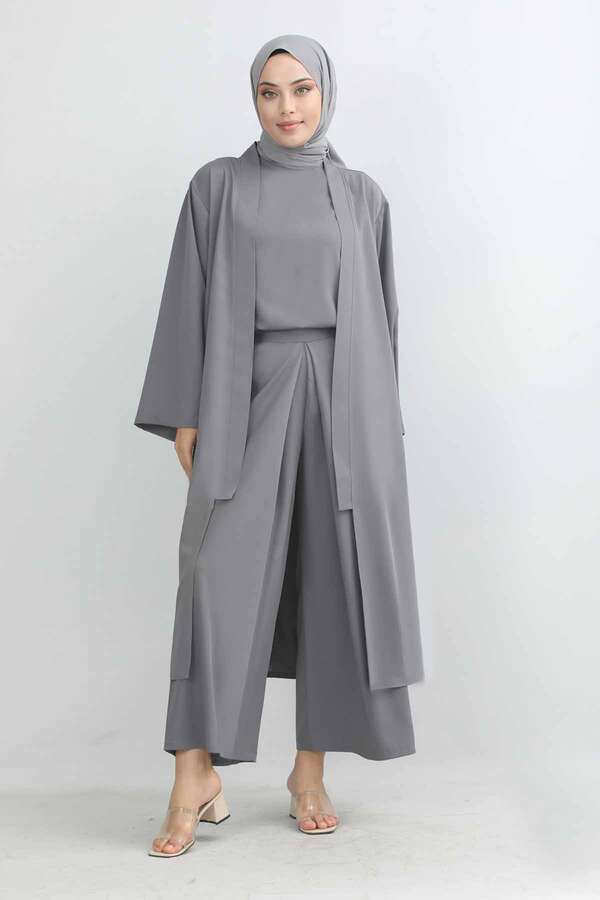 Aisha Triple Suit Grey - 2