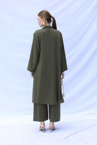 Aisha Triple Suit Khaki - 10