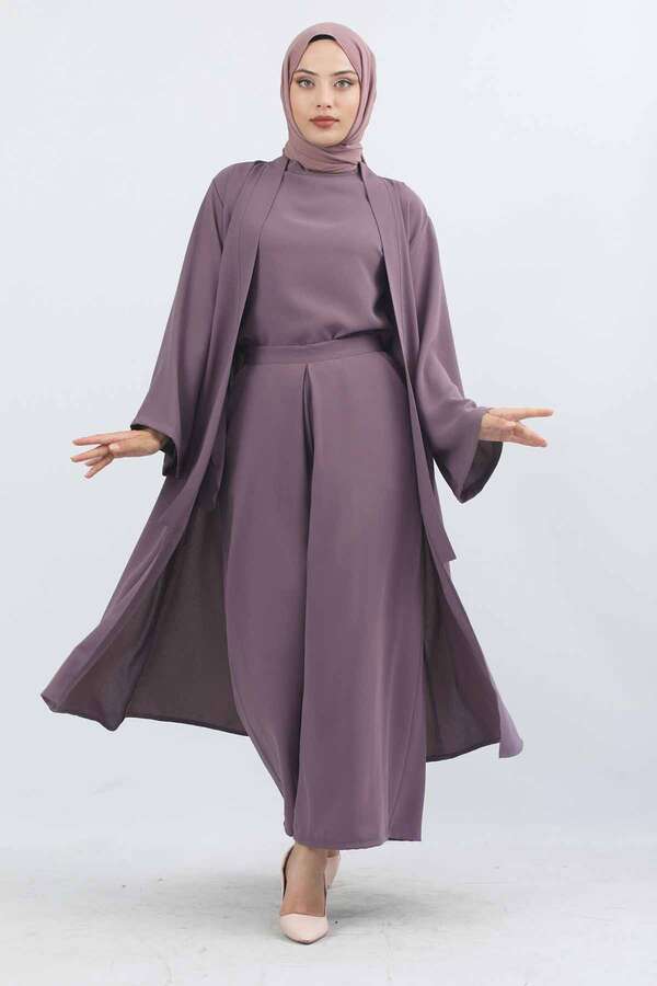Aisha Triple Suit Lilac - 3