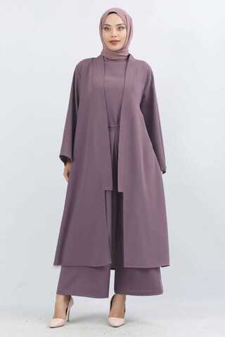 Aisha Triple Suit Lilac - 1