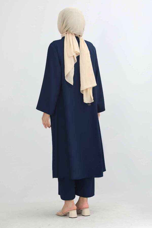 Aisha Triple Suit Navy Blue - 5