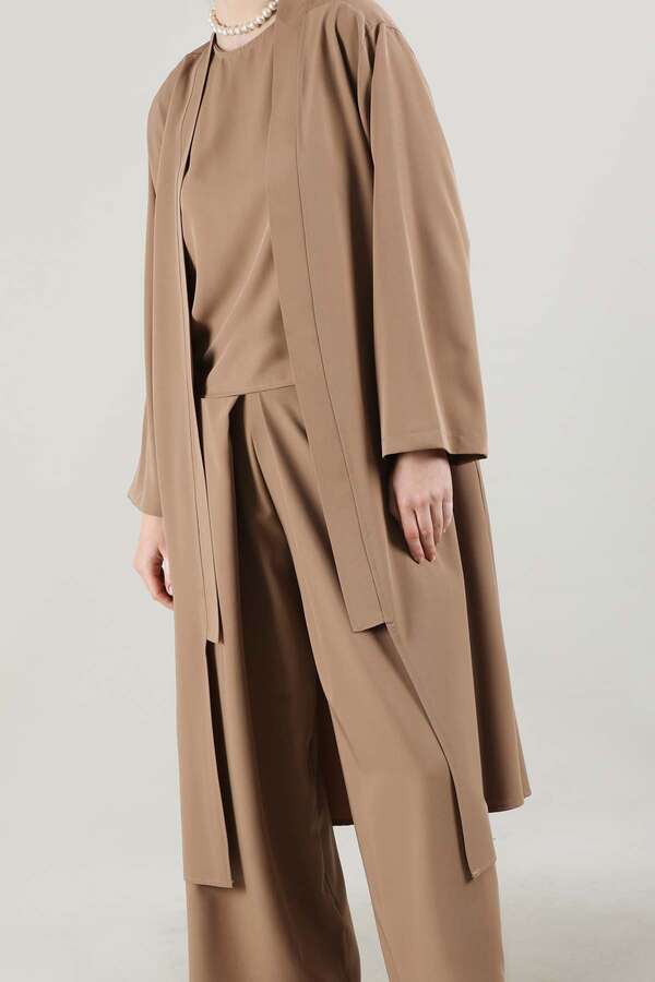 Aisha Üçlü Takım Camel - 3