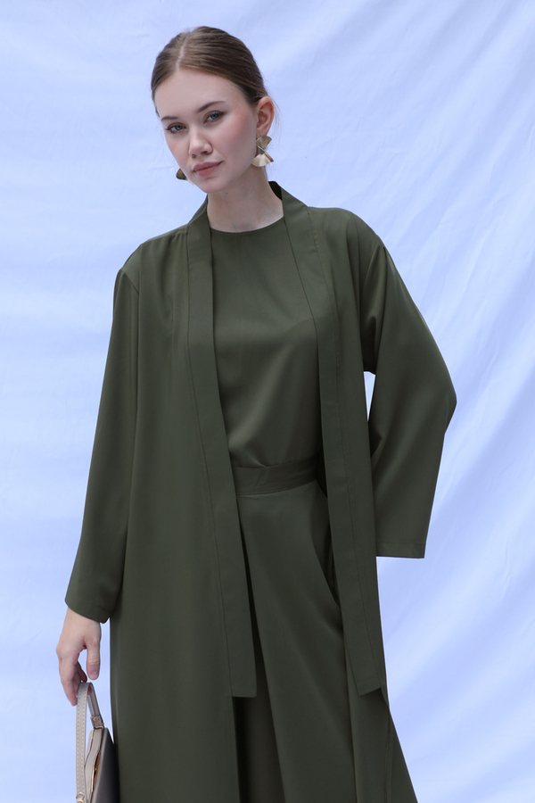 Aisha Üçlü Takım Haki - 1