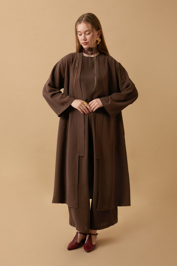 Aisha Üçlü Takım Kahve - 7