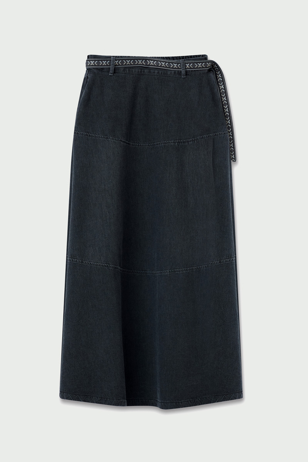 Akel Denim Etek Siyah - 11