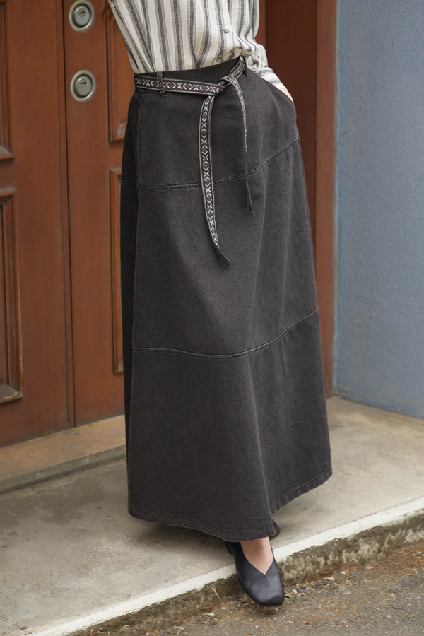 Akel Denim Etek Siyah - 10