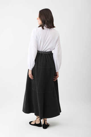 Akel Denim Etek Siyah - 17