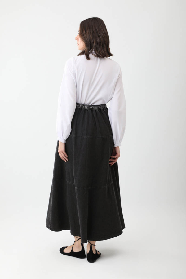 Akel Denim Etek Siyah - 17