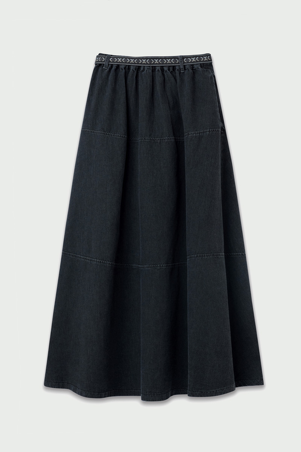 Akel Denim Etek Siyah - 13