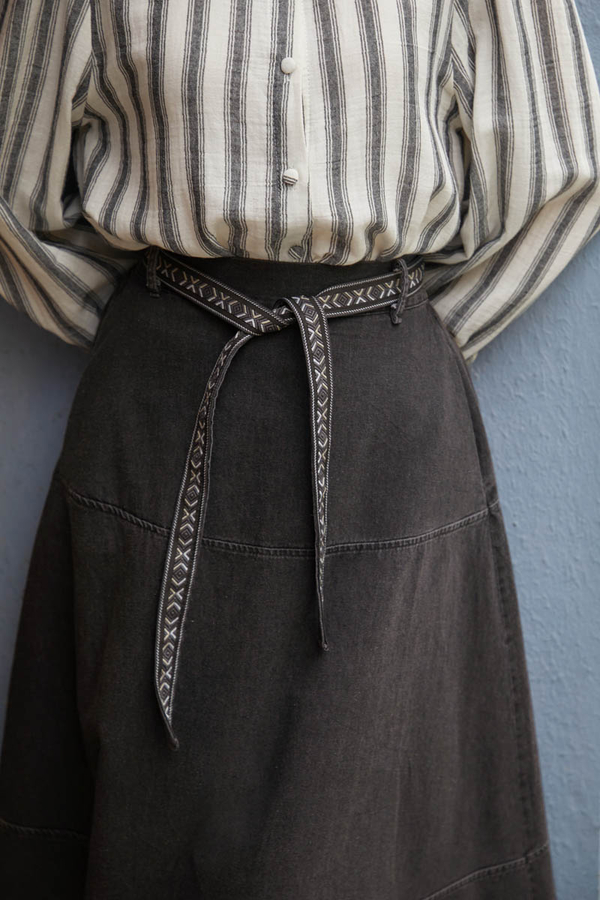 Akel Denim Etek Siyah - 4