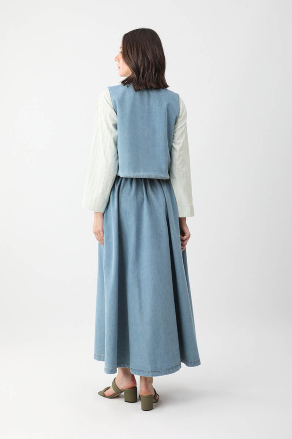 Alçiçek Denim Takım Açık Mavi - 7