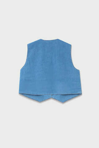 Alçiçek Denim Takım Koyu Mavi - 7