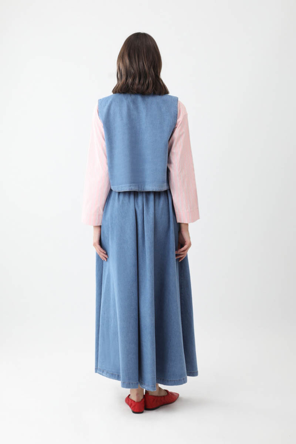 Alçiçek Denim Takım Koyu Mavi - 10