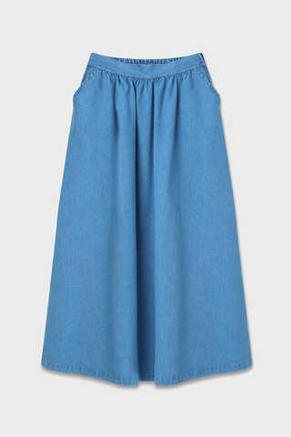 Alçiçek Denim Takım Koyu Mavi - 5