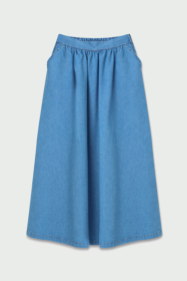 Alçiçek Denim Takım Koyu Mavi - 5