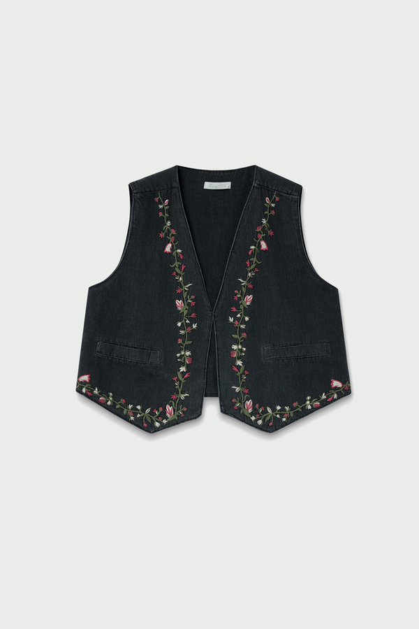 Alçiçek Denim Takım Siyah - 1