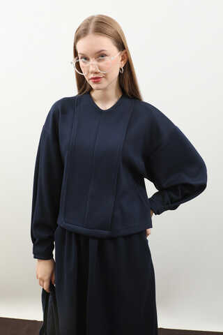 Aller Etek Takım Lacivert - 4