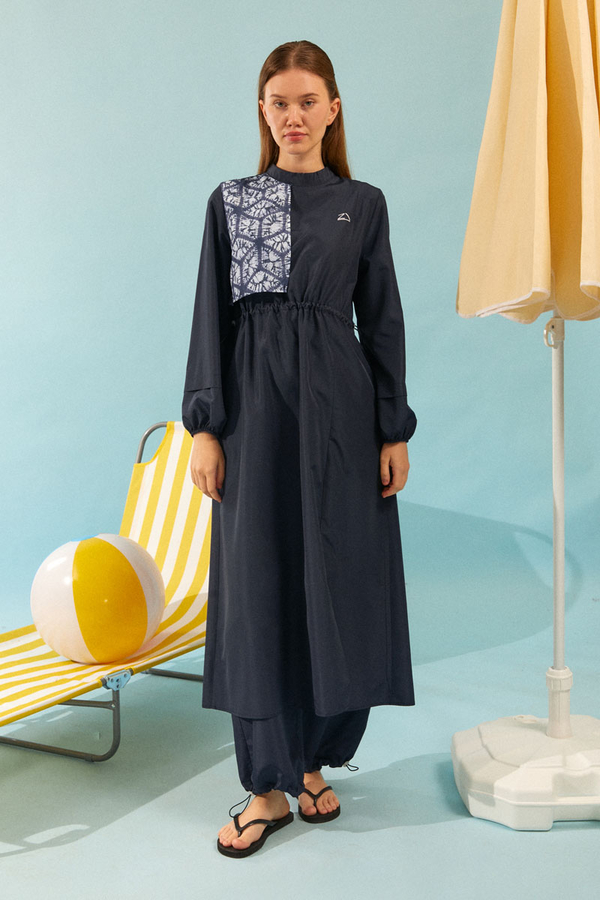 Allerli Mayo Takım Koyu Lacivert - 1