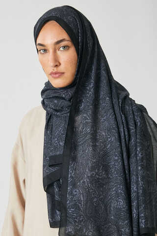 Anadolu Desen Şal Füme - 1