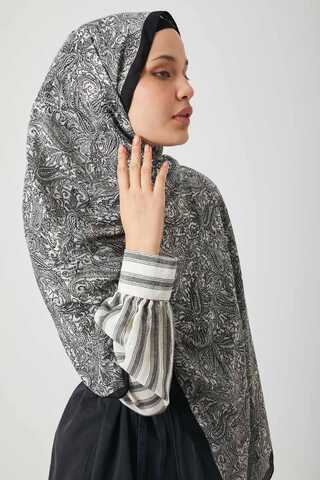 Anadolu Desen Şal Siyah - 2