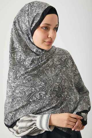 Anadolu Desen Şal Siyah - 8