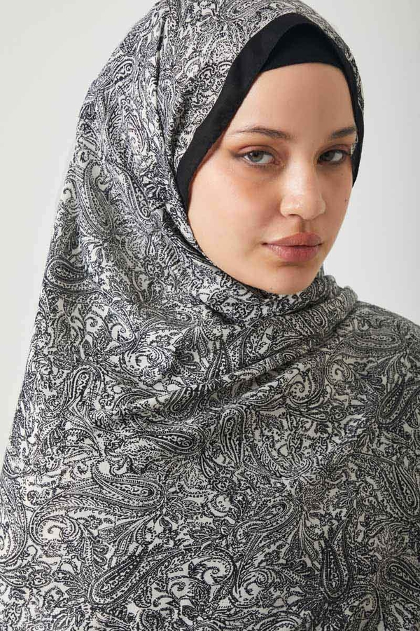 Anadolu Desen Şal Siyah - 3