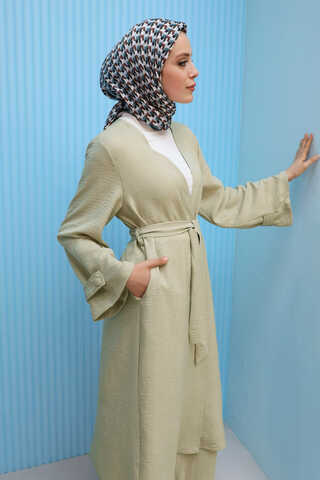 Apolet Detaylı Kuşaklı Takım Taş - 7