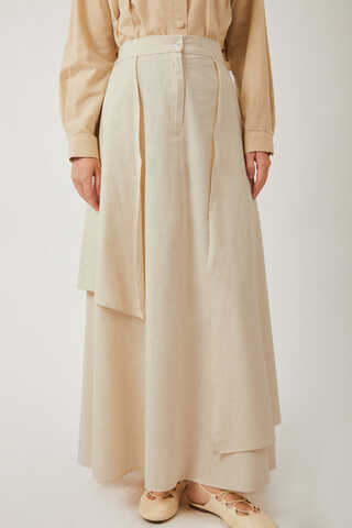 Asimetrik Etekli Yelek Takım Taş - 5