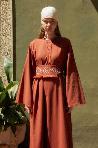 Asrin Dress Brick - 3