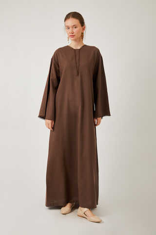 Asrin Dress Brown - 7