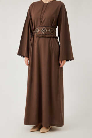 Asrin Dress Brown - 3