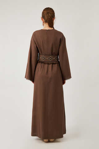 Asrin Dress Brown - 12
